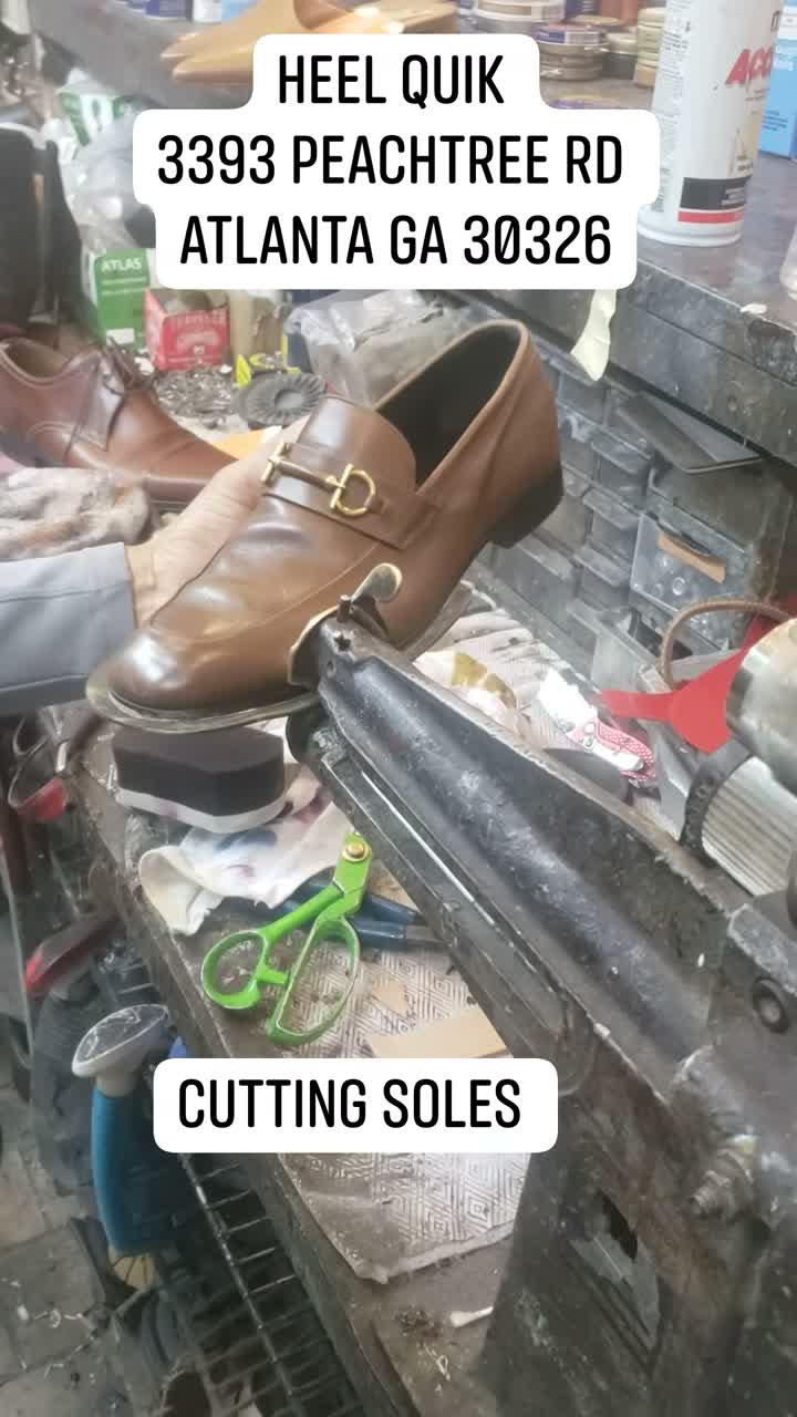 Cutting New Soles